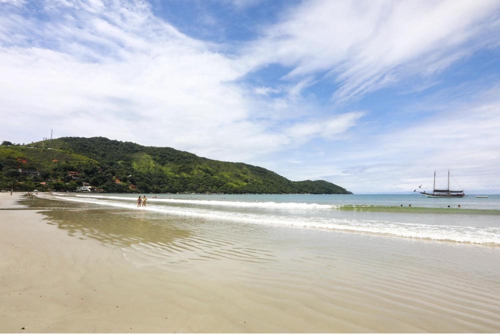 Apto Com Ar-Cond E Piscina A 100 M Praia Da Enseada Ubatuba Exterior foto